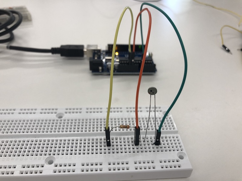 Circuit with Thermistor