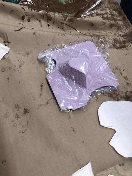 Saran Wraped Heart